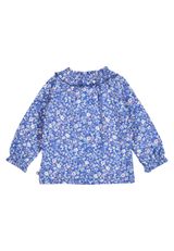 Green Cotton Baby Langarmshirt blau 74 - 1