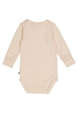 Müsli by Green Cotton Langarmbody Unifarben beige 68 - 1