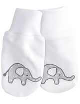 Baby Sweets Handschuh Little Elephant weiß 62 (0-3 Monate) - 0