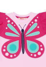 Denokids Gestreift pink 104 - 2
