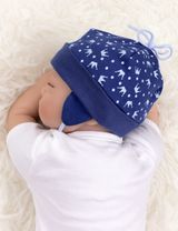 Baby Sweets Mütze Krone Little Prince blau 1 Monat (56) - 2