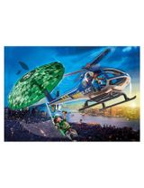 Playmobil 19 Teile PLAYMOBIL® Polizeihubschrauber City Action 31x11,5x13,5 cm 4+ Jahre bunt - 3