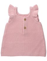 Rock A Bye Baby Boutique 2 Teile Set Herz Strick rosa 56/62 (0-3 Monate) - 3