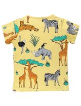 Villervalla T-Shirt Safaritiere gelb 128 (7-8 Jahre) - 1