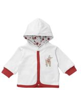 Baby Sweets Veste réversible Chien Little Paw Rouge 6-9M (74 cm) - 0