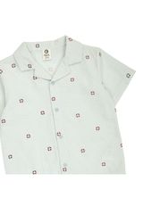 Green Cotton T-Shirt creme 92 - 2