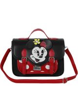 Disney Minnie Mouse Face-Satchel Shoulder Bag-Backpack 27x20x11,5 cm mehrfarbig multicolor Onesize Kinder - 1