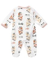 Baby Sweets Strampler Rentier Lovely Deer weiß 6 Monate (68) - 1