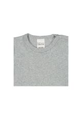 Fred s World by Green Cotton Babyshirt Unifarben grau 80 - 2