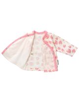 Baby Sweets Wickelshirt Erdbeeren Little Strawberry creme - 2