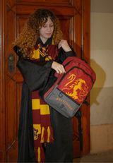 Warner Bros. Harry Potter Gryffindor-FAN Fight HS 44x31x18 cm rot Onesize Kinder - 4
