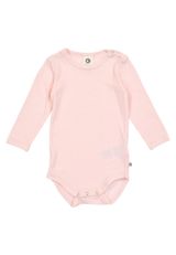 Müsli by Green Cotton Langarmbody Unifarben rosa 56 - 0