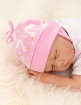Baby Sweets Bonnet Cygne Lovely Swan Points Blanc Naissance (56 cm) - 1