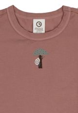 Müsli by Green Cotton Langarmshirt Unifarben rosa 104 - 2