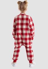 Kleid Mädchen rot 92 - 4