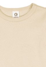 Müsli by Green Cotton Langarmshirt Unifarben creme 128 - 2