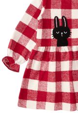 Denokids Kariert rot/weiss 104 - 3