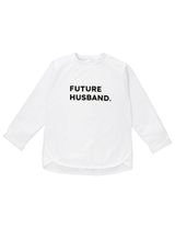 Baby Sweets T-shirt à manches longues Future Husband Maria König Blanc 9-12M (80 cm) - 0