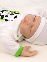 Baby Sweets 2 Teile Set Happy Panda grün 1 Monat (56) - 7