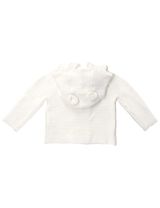 Rock A Bye Baby Boutique Strickjacke Strick Kapuze weiß - 2