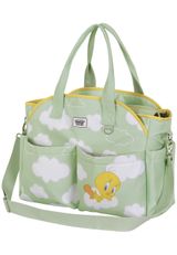 Warner Bros. Looney Tunes Tweety Clouds-Mommy Baby Wickeltasche 32x44x17 cm gruen Onesize Kinder - 0