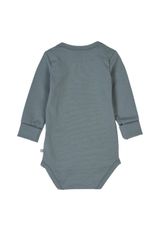 Müsli by Green Cotton Langarmbody Unifarben blau 92 - 2
