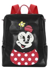 Disney Minnie Mouse Face-Shield Rucksack 28x33x11 cm schwarz multicolor Onesize Kinder - 1