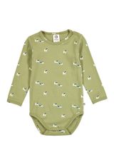 Green Cotton Langarmbody gruen 68 - 0