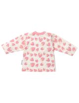 Baby Sweets Wickelshirt Erdbeeren Little Strawberry creme 74 (6-9 Monate) - 3