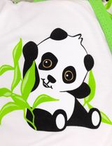 Baby Sweets Strampler Happy Panda grün 80 (9-12 Monate) - 2