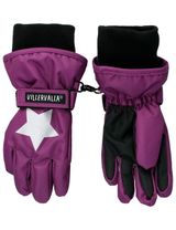 Villervalla Handschuhe Sterne Wasserdicht (8000mm) lila - 0
