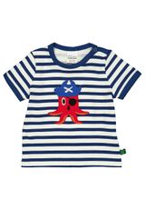 Fred s World by Green Cotton Babyshirt Streifen dunkelblau 80 - 0