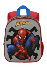 Marvel Spiderman Symbol-Elite 3D Rucksack 23x23x6 cm rot grau Onesize Kinder - 1