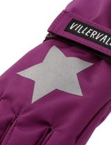 Villervalla Handschuhe Sterne Wasserdicht (8000mm) lila 116 (5-6 Jahre) - 2