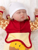 Baby Sweets 2 Teile Set Baby Giraffe rot 6-9 Monate (74) - 7