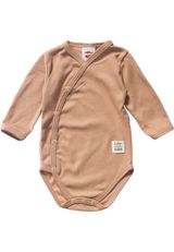 Makoma Langarmbody Unifarben braun 56 - 0