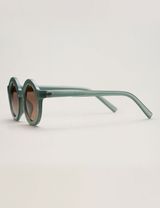 BabyMocs Sonnenbrille Rund 100% UV-Schutz (UV400) oliv Onesize Eltern - 2