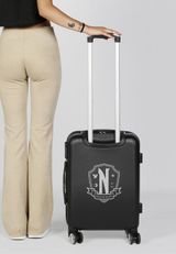 Wednesday Uniform-ABS 4-Wheel Cabin Suitcase Schwarz 38x55x20 cm schwarz Onesize Kinder - 7