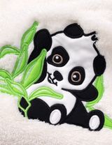 Baby Sweets Decke Happy Panda 110x90 cm beige - 3