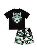 Denokids Camouflage schwarz 140 - 0
