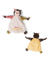Nici Doudou mouchoir Abeille Peluche 28x24x6 0+ mois Multicolore - 2