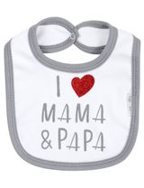 Baby Sweets 14 Teile Set I Love Mama & Papa weiß Newborn (56) - 6