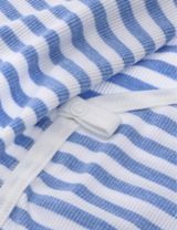 Makoma Wickelbody Streifen hellblau 62 (0-3 Monate) - 4