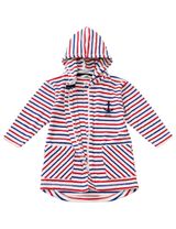 Ebbe Kids Bademantel Anker Streifen bunt 116 (5-6 Jahre) - 3