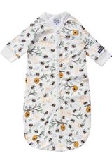 Villervalla Babyschlafsack Bienen, Floral weiss 50 - 0