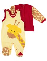 Baby Sweets 2 Teile Set Baby Giraffe rot 6-9 Monate (74) - 0