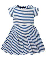 Ebbe Kids Kleid Streifen blau 122 (6-7 Jahre) - 0