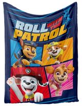 Paw Patrol Decke Paw Patrol Fleece 100x140 cm blau - 0