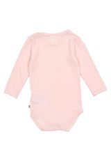 Müsli by Green Cotton Langarmbody Unifarben rosa 56 - 1