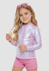 Badeshirt Mädchen pink 80 - 3